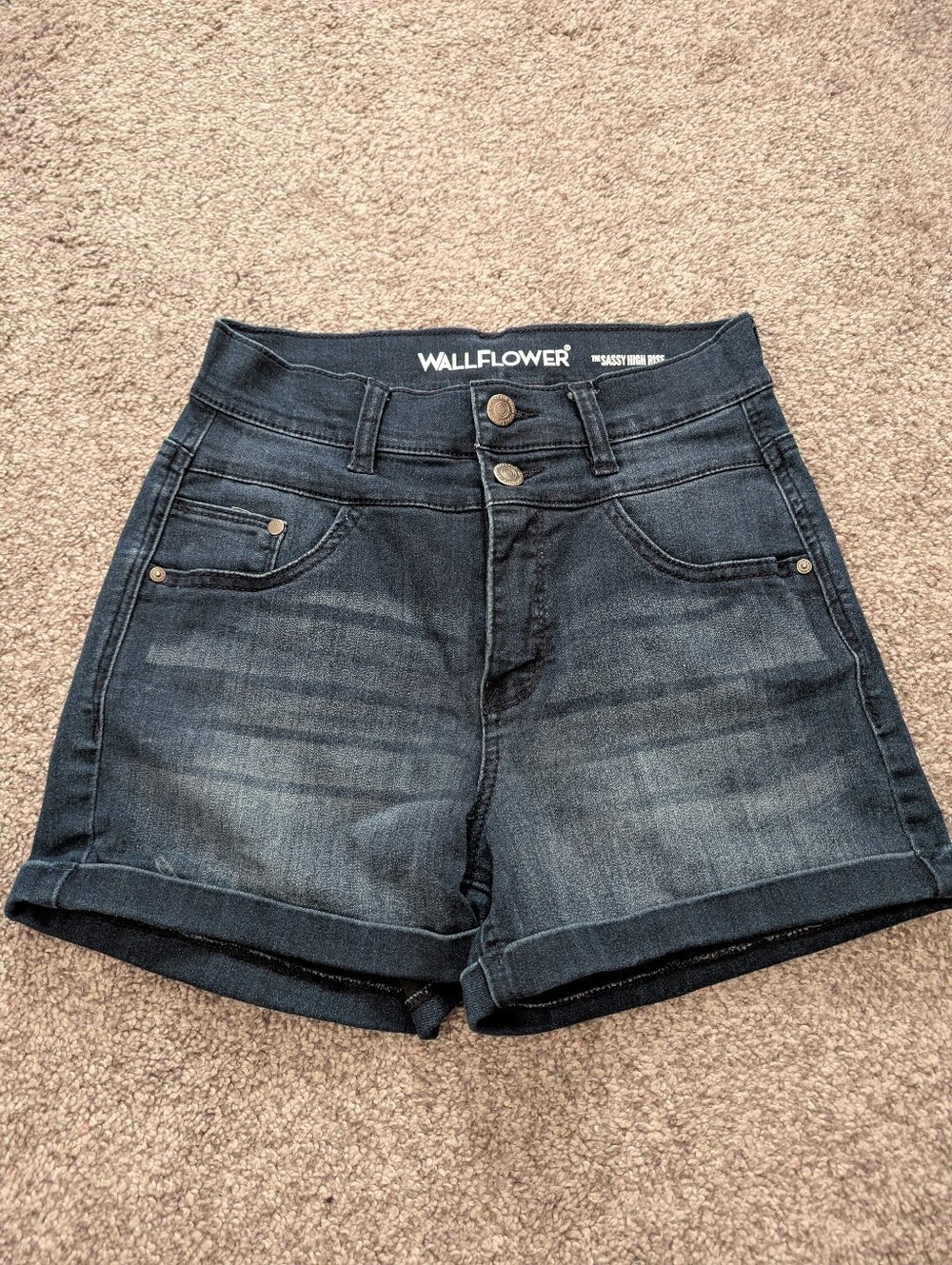 Wallflower Sassy High Rise Shorts